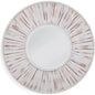 Ojos Round Wood White Wall Mirror - LOOMLAN - Bassett Mirror - Wall Mirrors