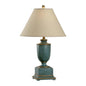 Old Washed Urn Faux Ceramic Table Lamp - LOOMLAN - Wildwood - Table Lamps