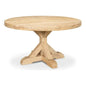 Oleski Round Dining Table Seats 6-Dining Tables-Sarreid-LOOMLAN