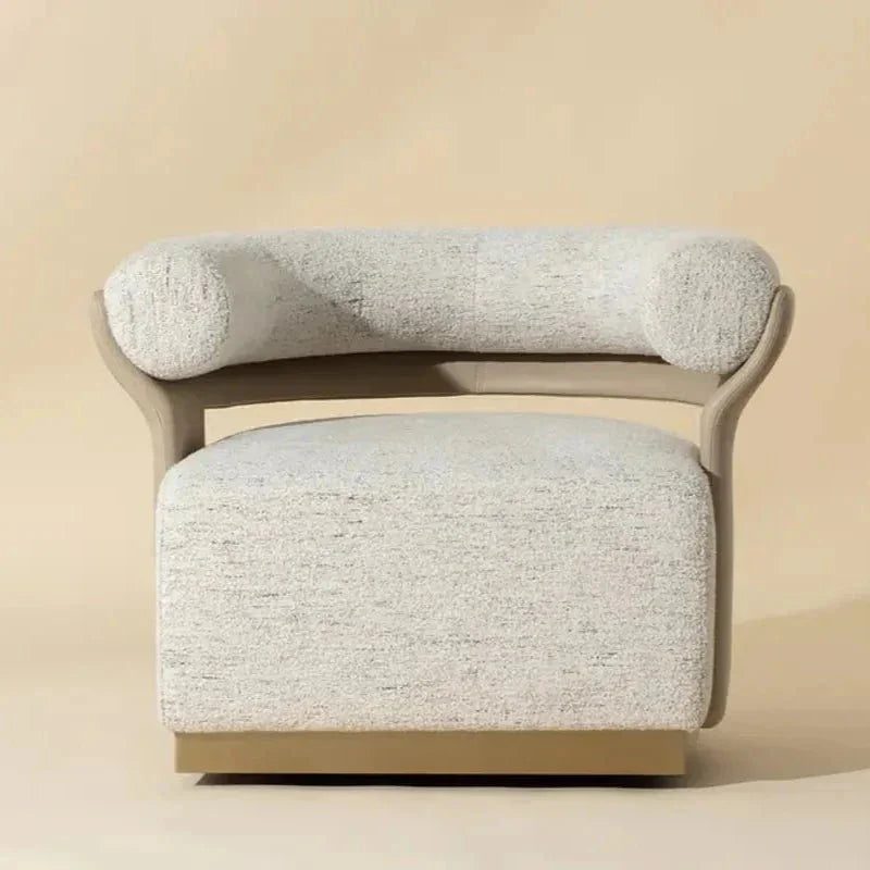 Olida Performance Fabric Swivel Lounge Chair-Lounge Chairs-SUNPAN-LOOMLAN