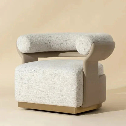 Olida Performance Fabric Swivel Lounge Chair-Lounge Chairs-SUNPAN-LOOMLAN