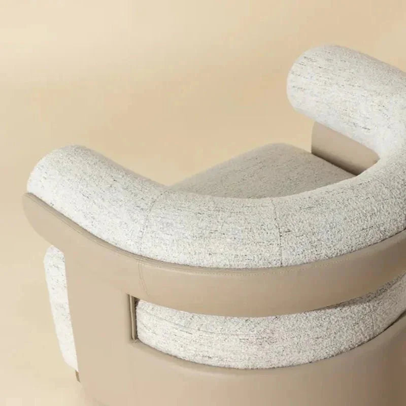 Olida Performance Fabric Swivel Lounge Chair-Lounge Chairs-SUNPAN-LOOMLAN