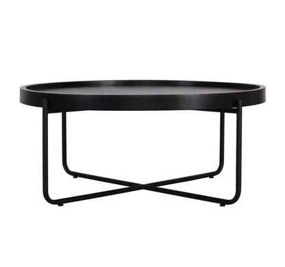 Oliver Round Coffee Table Black
