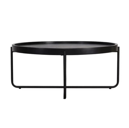 Oliver Round Coffee Table Black
