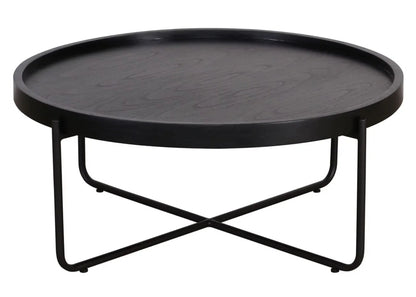 Oliver Round Coffee Table Black