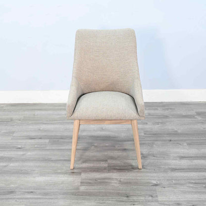 Olivia Highback Fabric Dining Chair 2PC