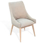 Olivia Highback Fabric Dining Chair 2PC