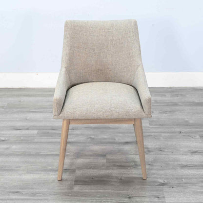 Olivia Lowback Fabric Dining Chair 2PC