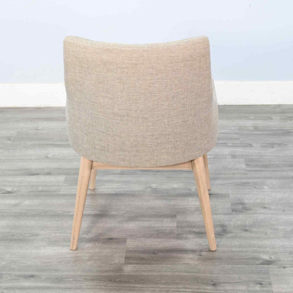 Olivia Lowback Fabric Dining Chair 2PC