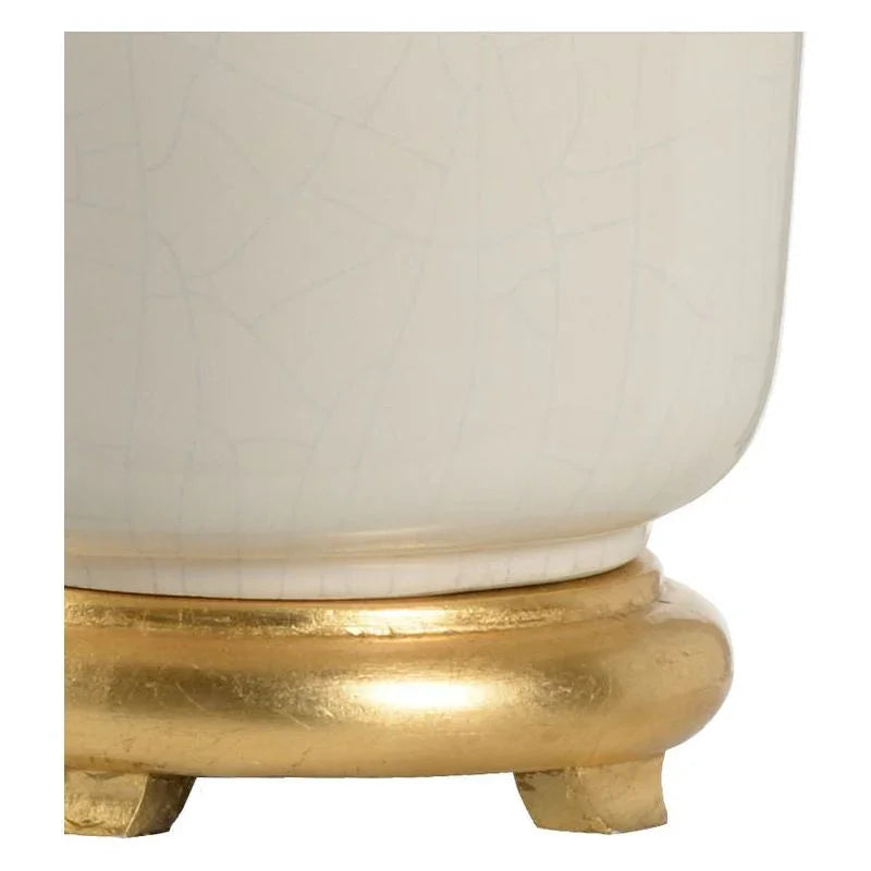 Olsen Glazed Ceramic Table Lamp - LOOMLAN - Wildwood - Table Lamps