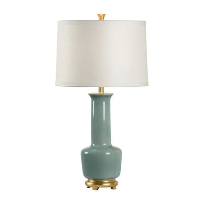Olsen Glazed Ceramic Table Lamp - LOOMLAN - Wildwood - Table Lamps