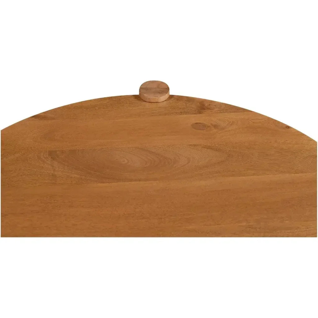 Olsen Natural Solid Wood Round Coffee Table - LOOMLAN - Moe's Home - Coffee Tables