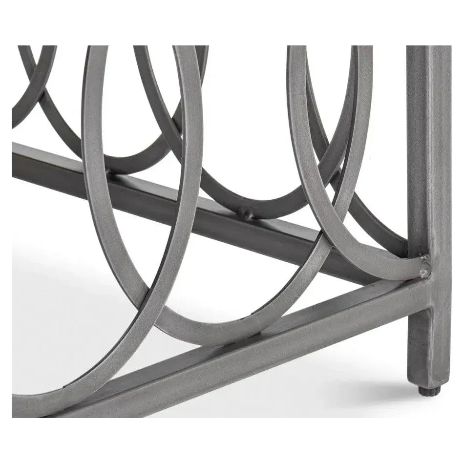 Olympia Square Coffee Table White Marble Top - LOOMLAN - Sarreid - Coffee Tables