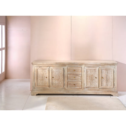 Olyndra Extra Long Wood Credenza