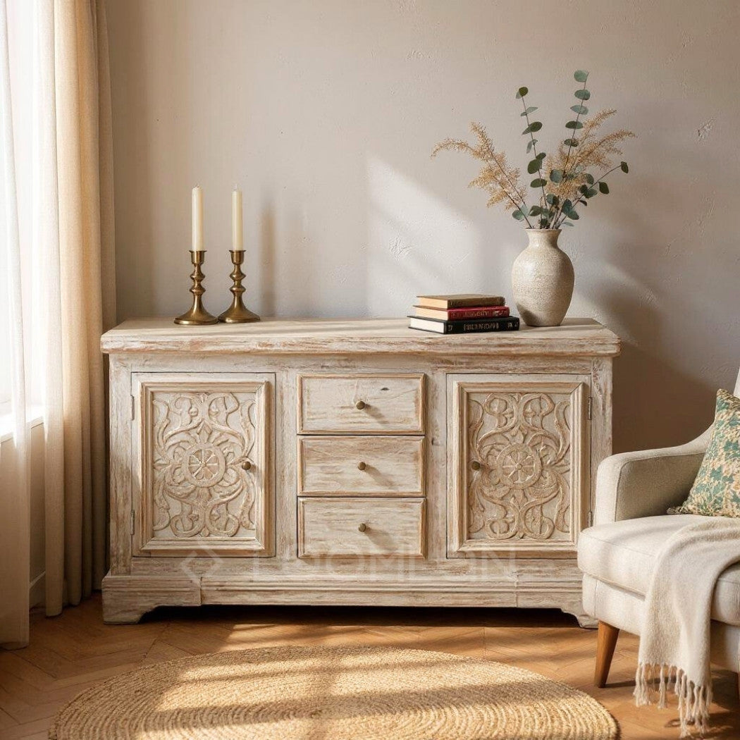 Olyndra Two Doors Wood Sideboard