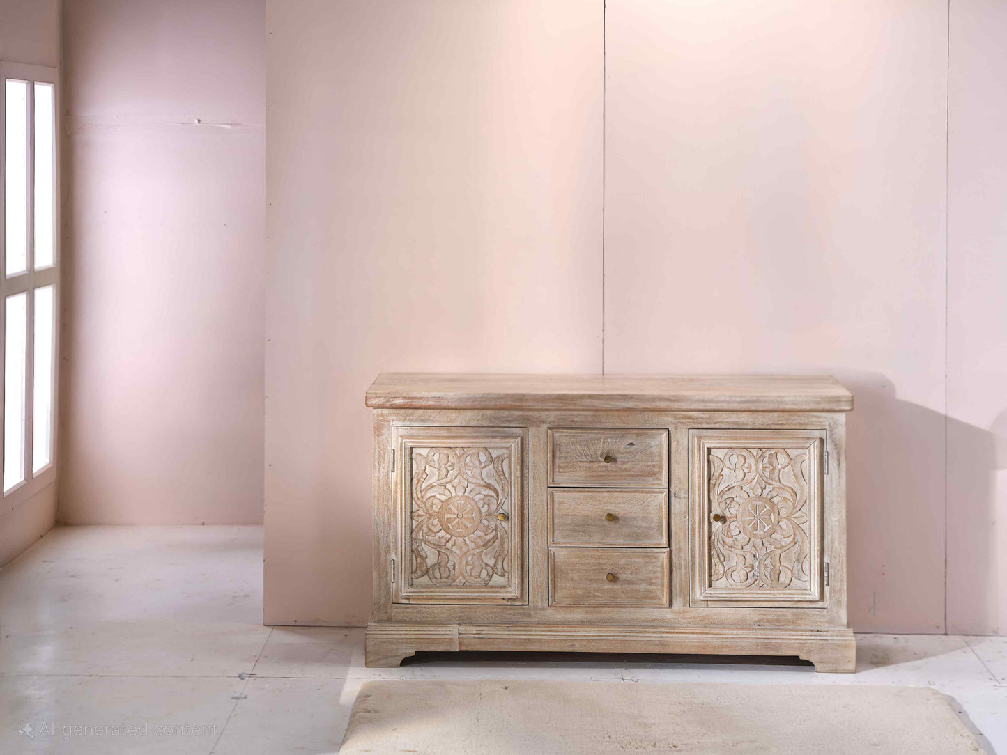 Olyndra Two Doors Wood Sideboard