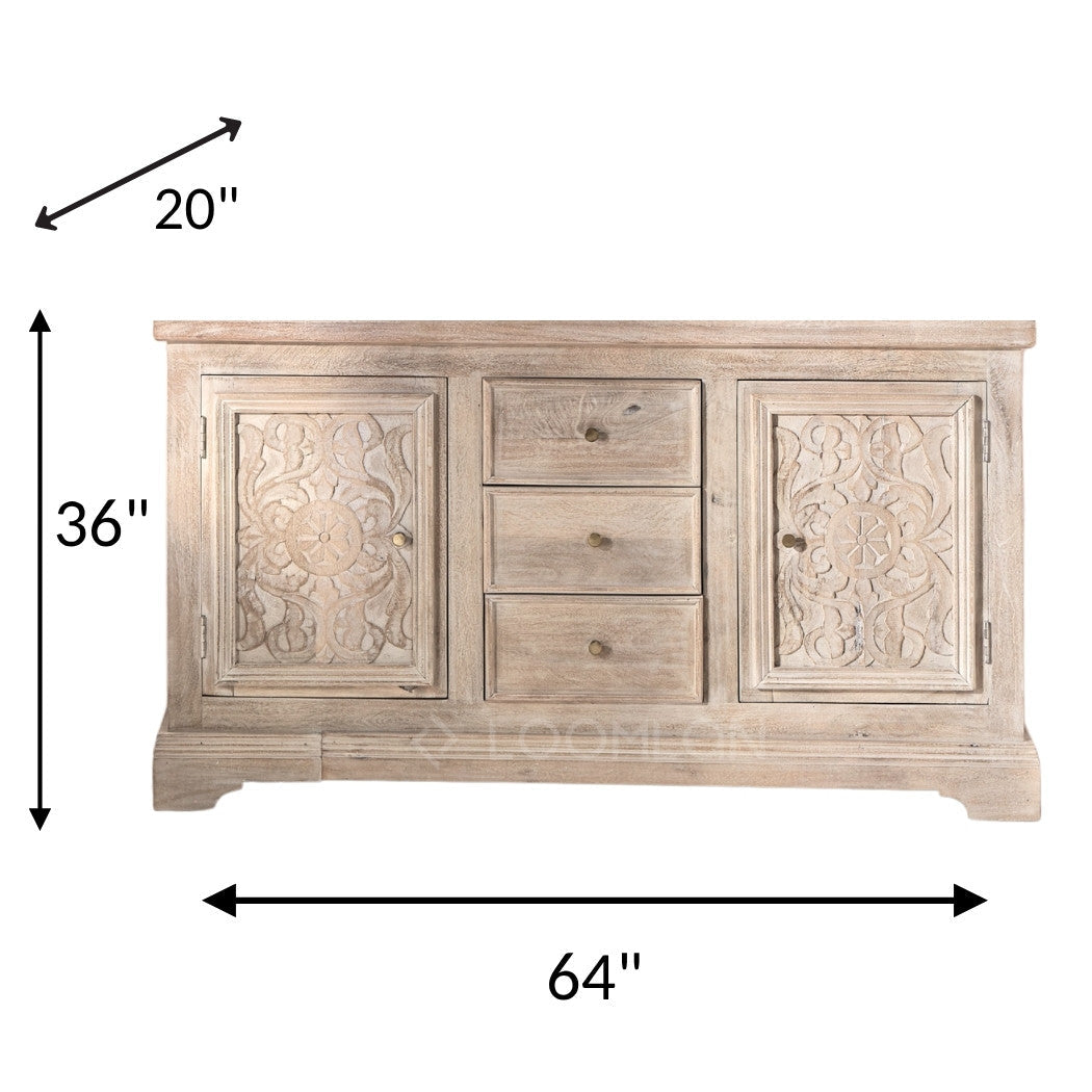 Olyndra Two Doors Wood Sideboard