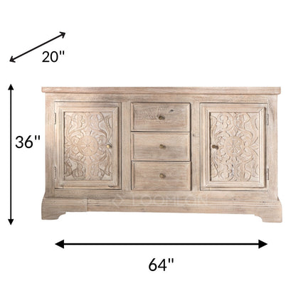 Olyndra Two Doors Wood Sideboard