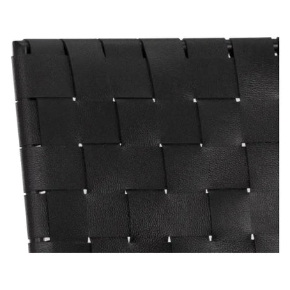 Omari Leather Unique Styled Barstool - LOOMLAN - SUNPAN - Bar Stools