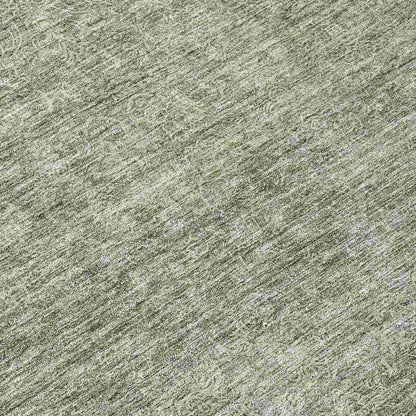 Omera Green Washable Indoor - Outdoor Rug - LOOMLAN - LOOMLAN Rugs - Outdoor Rugs