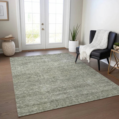 Omera Green Washable Indoor - Outdoor Rug - LOOMLAN - LOOMLAN Rugs - Outdoor Rugs