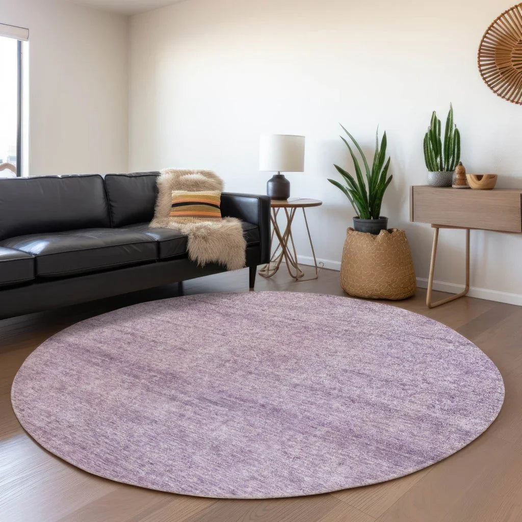 Omera Purple Washable Indoor - Outdoor Rug - LOOMLAN - LOOMLAN Rugs - Outdoor Rugs