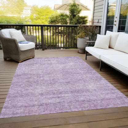Omera Purple Washable Indoor - Outdoor Rug - LOOMLAN - LOOMLAN Rugs - Outdoor Rugs
