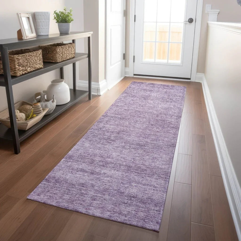 Omera Purple Washable Indoor - Outdoor Rug - LOOMLAN - LOOMLAN Rugs - Outdoor Rugs