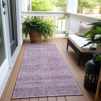 Omera Purple Washable Indoor - Outdoor Rug - LOOMLAN - LOOMLAN Rugs - Outdoor Rugs