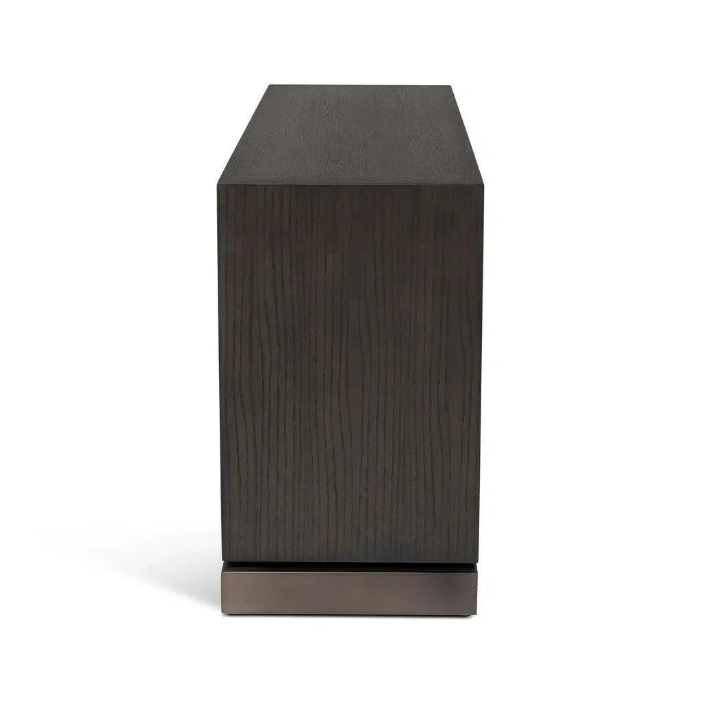 Onda Stainless Steel Based Wooden Buffet - LOOMLAN - Urbia - Buffets