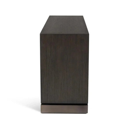 Onda Stainless Steel Based Wooden Buffet - LOOMLAN - Urbia - Buffets