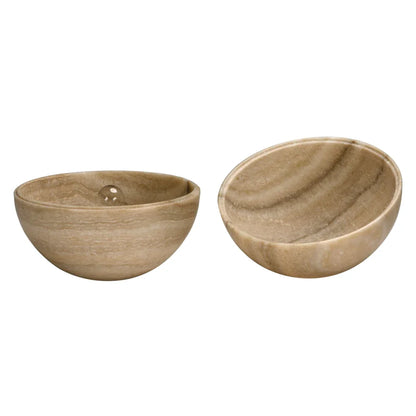 Onyx Globe Style Round Table Lamp - LOOMLAN - Noir - Table Lamps