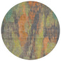 Onyxelle Orange Washable Indoor - Outdoor Rug - LOOMLAN - LOOMLAN Rugs - Outdoor Rugs