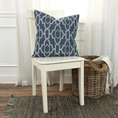 Opal Light Blue Pillow With Insert - LOOMLAN - LOOMLAN - Throw Pillows