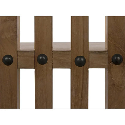 Opal Natural Teak Wood Etagere-Etageres-Noir-LOOMLAN