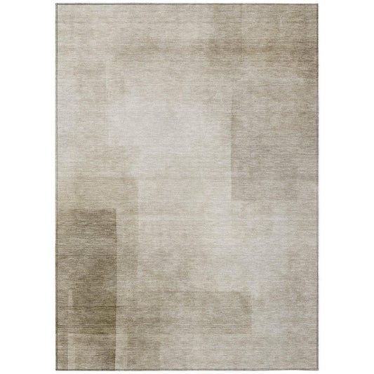 Opaline Brown Washable Indoor - Outdoor Rug - LOOMLAN - LOOMLAN Rugs - Outdoor Rugs