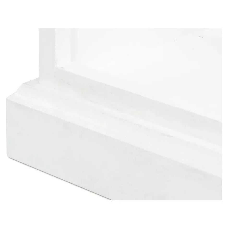 Open Shelf Bookcase Cortina White - LOOMLAN - Sarreid - Bookcases