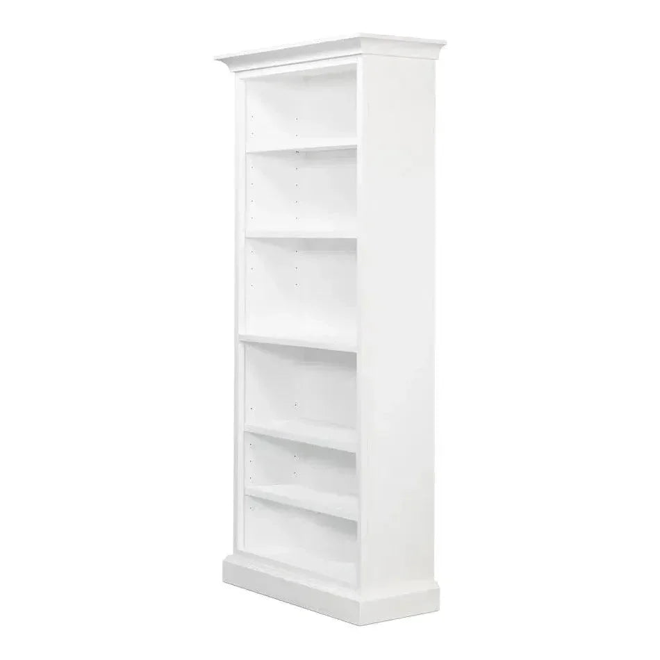 Open Shelf Bookcase Cortina White - LOOMLAN - Sarreid - Bookcases