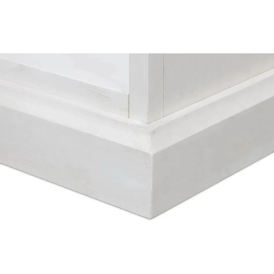 Open Shelf Bookcase Cortina White - LOOMLAN - Sarreid - Bookcases