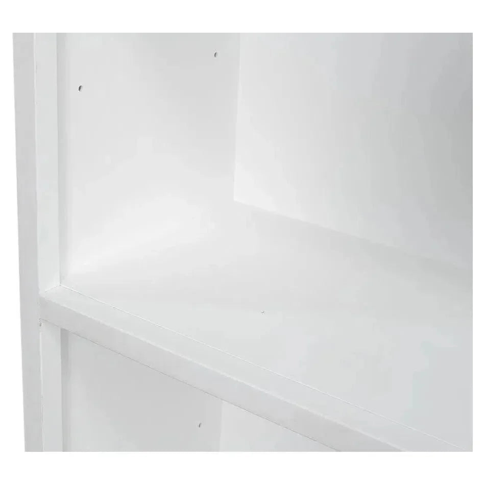 Open Shelf Bookcase Cortina White - LOOMLAN - Sarreid - Bookcases