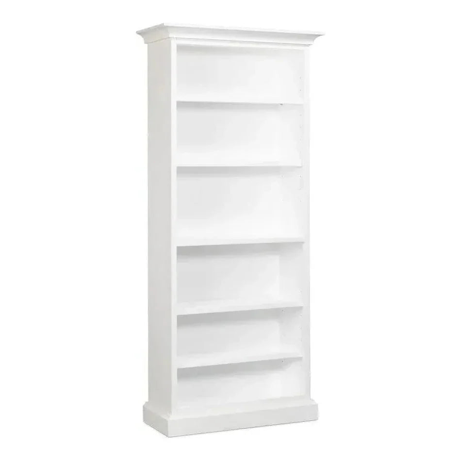 Open Shelf Bookcase Cortina White - LOOMLAN - Sarreid - Bookcases