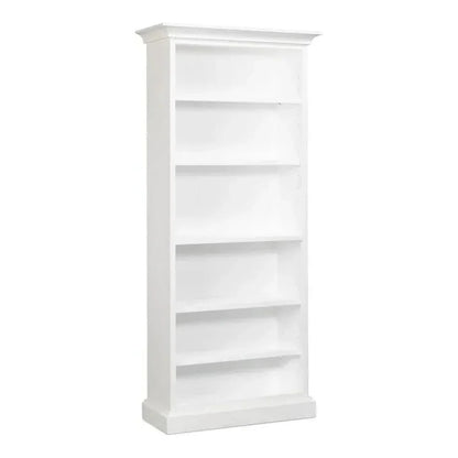 Open Shelf Bookcase Cortina White - LOOMLAN - Sarreid - Bookcases