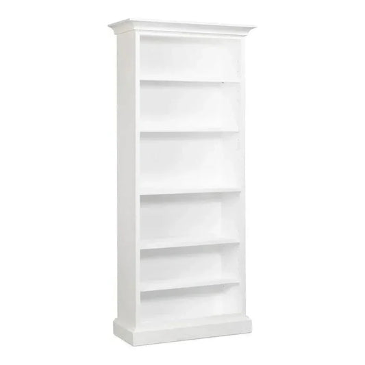 Open Shelf Bookcase Cortina White - LOOMLAN - Sarreid - Bookcases