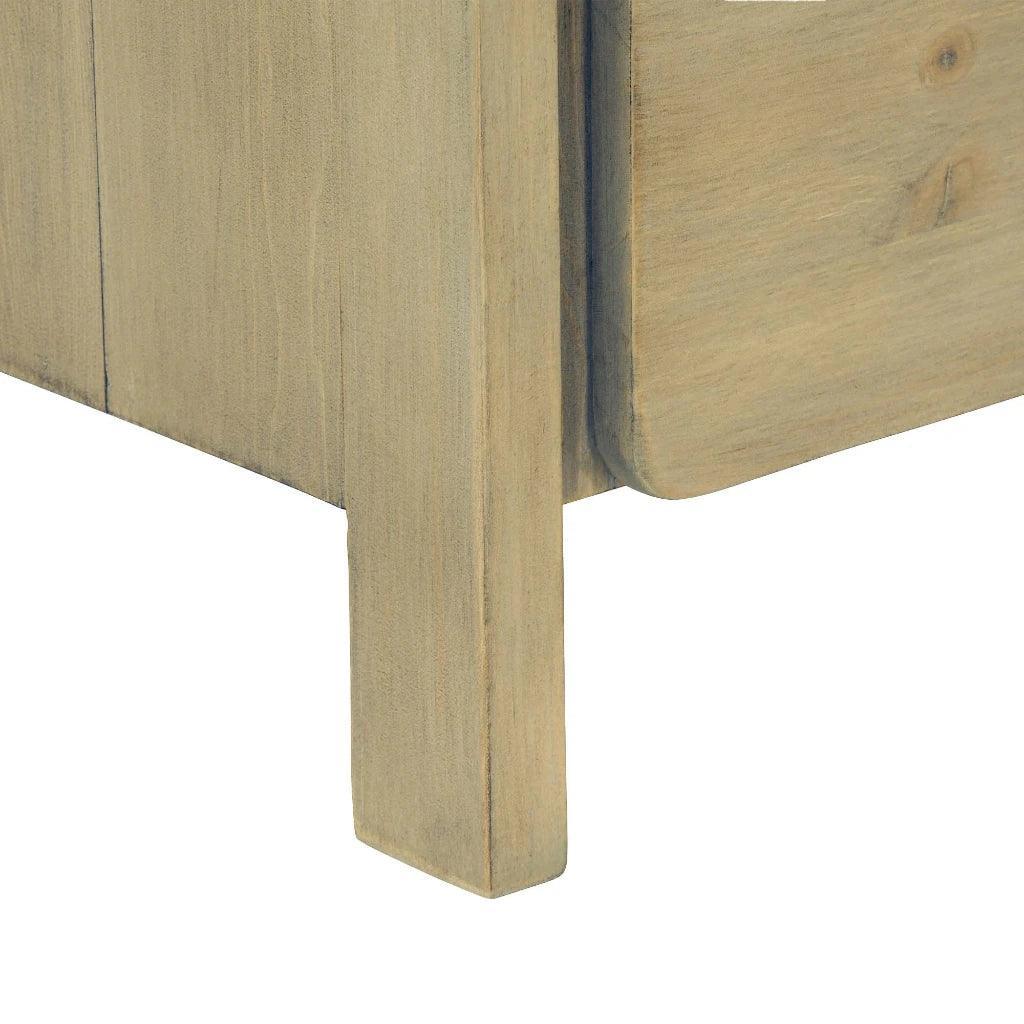 Opera Minimalist Wooden 2 Drawer Nightstand - LOOMLAN - LH Imports - Nightstands