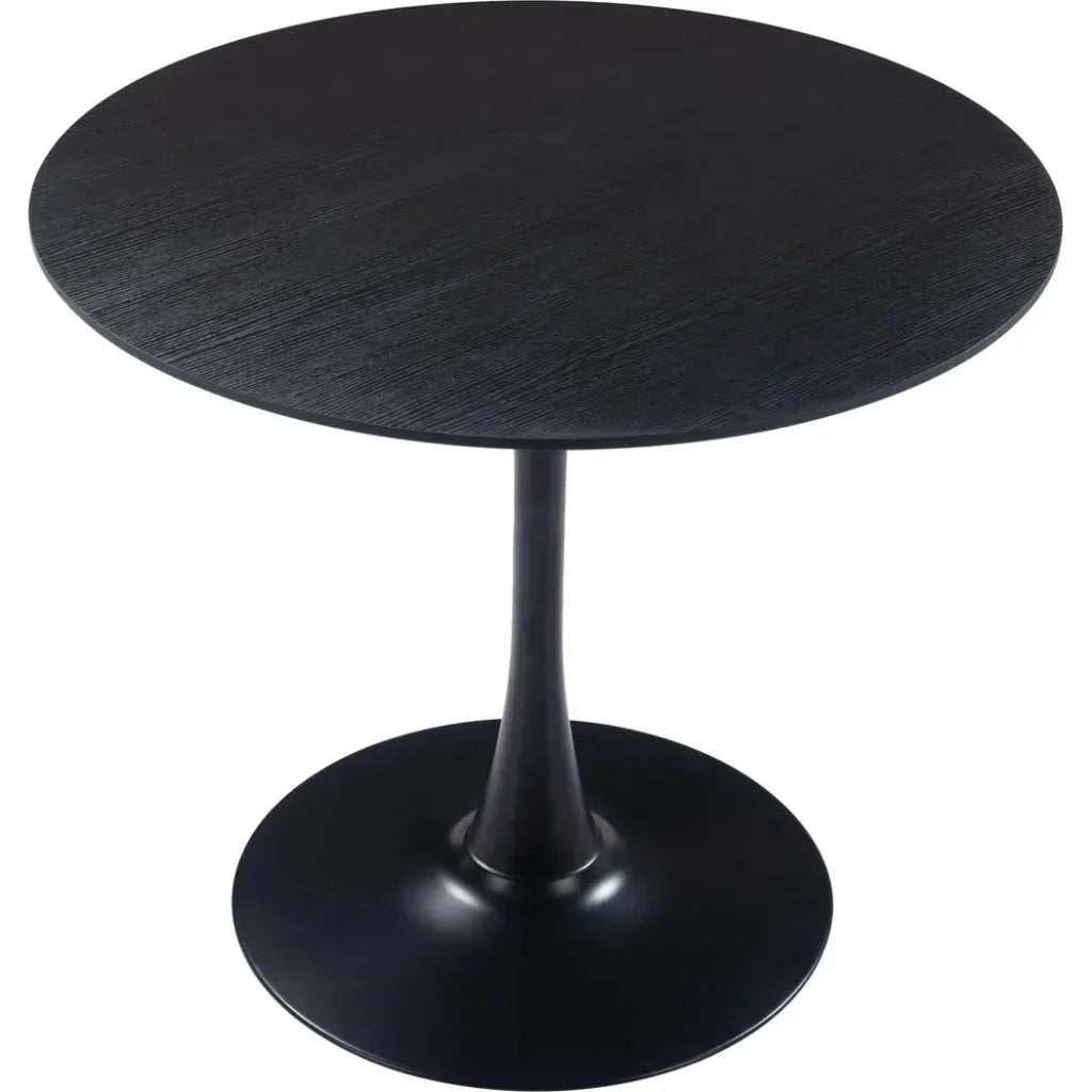 Opus Dining Table Black-Dining Tables-Zuo Modern-LOOMLAN