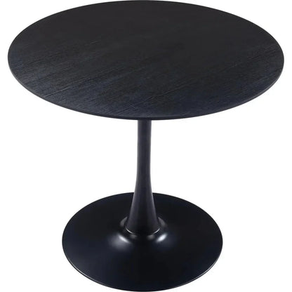 Opus Dining Table Black-Dining Tables-Zuo Modern-LOOMLAN