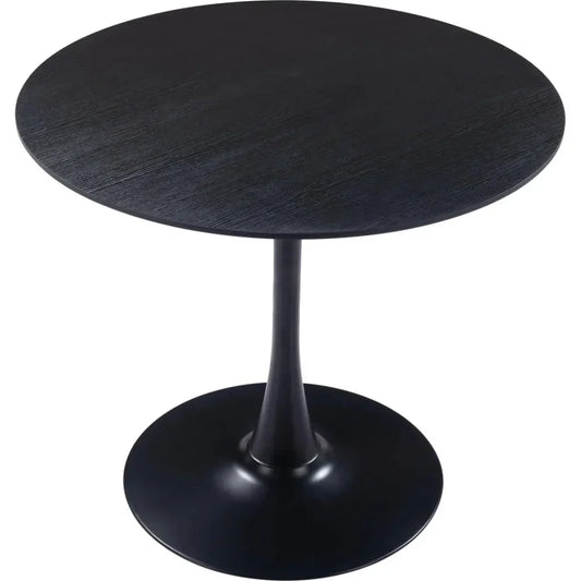 Opus Dining Table Black-Dining Tables-Zuo Modern-LOOMLAN