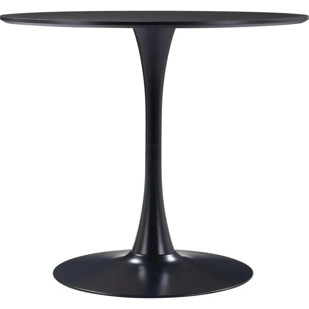 Opus Dining Table Black-Dining Tables-Zuo Modern-LOOMLAN