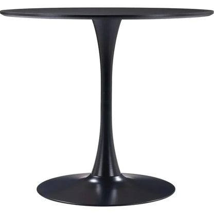 Opus Dining Table Black-Dining Tables-Zuo Modern-LOOMLAN