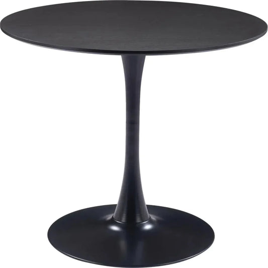Opus Dining Table Black-Dining Tables-Zuo Modern-LOOMLAN